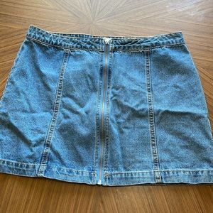 Denim skirt